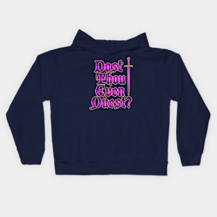 Dost Thou Even Quest? Kids Hoodie